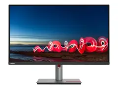 Lenovo ThinkVision T27h-30 - LED-skjerm 27&quot; - 2560 x 1440 QHD @ 60 Hz - IPS - 350 cd/m&#178; - 1000:1 - 4 ms - HDMI, DisplayPort, USB-C - ravnsort - for ThinkPad P15 Gen 2 20YQ