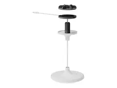 Logitech - Monteringssett (takmontering, mikrofonholder) for mikrofon - hvit - takmonterbar, pendant - for Rally Mic Pod; Room Solution Large