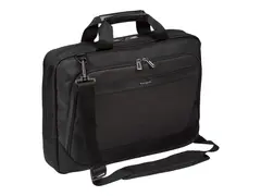 Targus CitySmart Slimline Topload - Notebookb&#230;reveske 14&quot; - 15.6&quot; - svart, gr&#229;