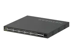 NETGEAR AV Line M4250-40G8F-PoE+ Switch - L3 - Styrt - 40 x 10/100/1000 (PoE+) + 8 x 1000Base-X SFP - side til side-luftflyt - rackmonterbar - PoE+ (480 W)