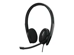 EPOS ADAPT 160 USB II - ADAPT 100 Series hodesett - on-ear - kablet - USB-A - svart - Optimert for UC