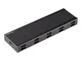 STARTECH.COM M.2 USB-C 10Gbps to M.2 NVMe or M.2 SATA SSD Enclosure - Portab