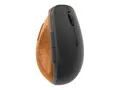 Lenovo Go - Mus - ergonomisk - bl&#229; optisk 6 knapper - tr&#229;dl&#248;s - 2.4 GHz - USB tr&#229;dl&#248;s mottaker - stormgr&#229; med naturlig kork - l&#248;svekt