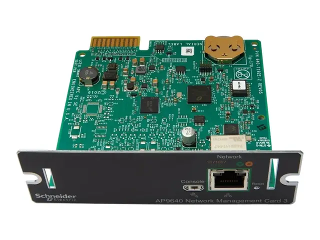 APC Network Management Card 3 with PowerChute Network Shutdown Adapter for fjernstyrt administrasjon - GigE - 1000Base-T 