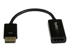 StarTech.com DisplayPort 1.2 to HDMI Adapter 4K 30Hz - Active Audio Video Converter for DP laptop computers and HDMI Monitor Displays (DP2HD4KS) - videokonverter