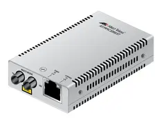 Allied Telesis AT MMC2000/ST - Fibermedieomformer 1GbE - 1000Base-T, 100Base-TX, 10Base-T, 1000Base-SX - RJ-45 / ST flermodus - opp til 550 m - 850 nm - TAA-samsvar