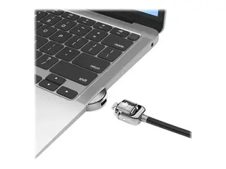 Compulocks MacBook Air 2019-2022 Lock Adapter With Keyed Lock Sikkerhetskabellås - sølv - for MacBook Air 13,3"