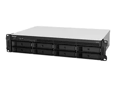 Synology RackStation RS1221RP+ NAS-server - 8 br&#248;nner - kan monteres i rack - SATA 6Gb/s - RAID 0, 1, 5, 6, 10, JBOD, 5 hot spare, 6 hot spare, 10 hot spare, 1 aktiv reservedel - RAM 4 GB - Gigabit Ethernet - iSCSI st&#248;tte - 2U