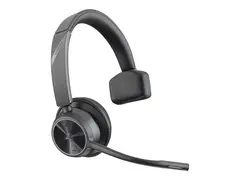 Poly Voyager 4300 UC Series 4310 For Microsoft Teams - hodesett - on-ear - Bluetooth - trådløs - USB-A - Certified for Microsoft Teams