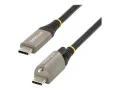 STARTECH.COM 0.5m USB-C cable with top screw locking device 10Gbit/s - USB 3.1