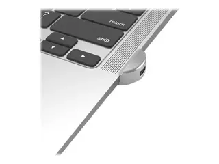 Compulocks Ledge Lock Adapter for MacBook Air M1 (Cable Not Included) Sikkerhetssporlåsadapter - sølv - for MacBook Air 13,3"
