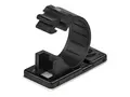 STARTECH.COM 100 Pack of Self-Adhesive Cable Clamp - Medium