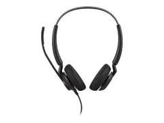 Jabra Engage 40 Stereo - Hodesett - on-ear kablet - USB-C - lydisolerende - Optimized for Microsoft Teams
