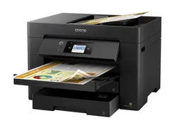 Epson WorkForce WF-7830DTWF - Multifunksjonsskriver farge - ink-jet - A3 (297 x 420 mm) (original) - A3 (medie) - opp til 25 spm (trykking) - 500 ark - 33.6 kbps - USB 2.0, LAN, Wi-Fi(n)