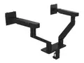 Dell Dual Monitor Arm - MDA20 - Monteringssett justerbar arm - for 2 LCD-skjermer - svart - skjermst&#248;rrelse: 19&quot;-34&quot; - monteringsgrensesnitt: 100 x 100 mm - skrivebordsmonterbar
