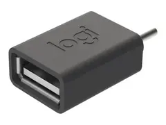 Logitech - USB-adapter - 24 pin USB-C (hann) til USB (hunn)