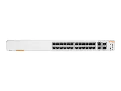 HPE Networking Instant On 1960 24G 2XGT 2SFP+ Switch Switch - Styrt - 24 x 10/100/1000 + 2 x 10 Gigabit SFP+ + 2 x 100/1000/10GBase-T - rackmonterbar - BTO