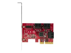 STARTECH.COM SATA PCIe Card - 6 Port PCIe SATA Expansion Card - 6Gbps - ASM1