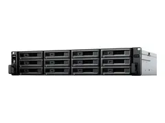 Synology RX1222sas Expansion Unit - Lagerskap 12 br&#248;nner (SATA-600 / SAS) - kan monteres i rack - 2U