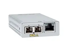 Allied Telesis AT MMC2000LX/SC - Fibermedieomformer 1GbE - 1000Base-T, 1000Base-LX, 1000Base-SC, 10Base-T, 100Base-TX - RJ-45 / LX/SC-enkeltmodus - opp til 10 km - 1310 nm - TAA-samsvar