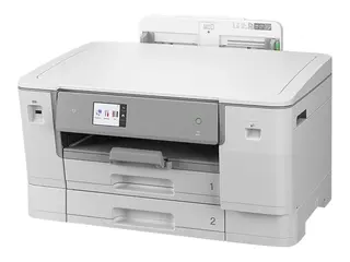 Brother HL-J6010DW - Skriver - farge - Dupleks ink-jet - A3/Ledger - 1200 x 4800 dpi - opp til 30 spm (mono) / inntil 30 spm (farge) - kapasitet: 600 ark - USB 2.0, LAN, Wi-Fi(n), USB 2.0 vert, NFC
