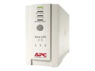 APC Back-UPS CS 650 - UPS - AC 230 V 400 watt - 650 VA - RS-232, USB - utgangskontakter: 4 - beige