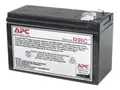 APC Replacement Battery Cartridge #110 UPS-batteri - 1 x batteri - blysyre - svart - for P/N: BE650G2-CP, BE650G2-FR, BE650G2-GR, BE650G2-IT, BE650G2-SP, BE650G2-UK, BR650MI