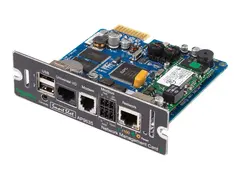 APC Network Management Card 2 with Environmental Monitoring, Out of Band Management and Modbus Adapter for fjernstyrt administrasjon - SmartSlot - 10/100 Ethernet - for P/N: GVX500K1250GS, GVX500K1500GS, GVX750K1250GS, GVX750K1500GS, GVX750K1500HS