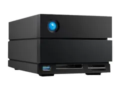 LaCie 2big Dock STLG20000400 - Harddiskarray 20 TB - 2 br&#248;nner (SATA-600) - HDD 10 TB x 2 - Thunderbolt 4, USB 3.2 Gen 2 (ekstern) - med 5-&#229;rs Rescue Data Recovery Service Plan