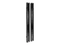 Eaton Tripp Lite Series Rack Enclosure Cabinet 6ft VRT Cable Manager Dbl Finger Duct Rackkabelstyringskanal med deksel