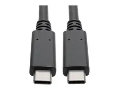 EATON TRIPPLITE USB-C Cable M/M - USB 3.1 Gen 2 10Gbps 5A Rating Thunderbolt