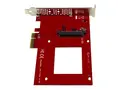 StarTech.com U.2 to PCIe Adapter - x4 PCIe For 2.5&quot; U.2 NVMe SSD - SFF-8639 PCIe Adapter - U.2 SSD - PCIe SSD - U.2 drive (PEX4SFF8639) - grensesnittsadapter - Ultra M.2 Card - PCIe 3.0 x4