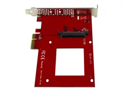 StarTech.com U.2 to PCIe Adapter - x4 PCIe For 2.5&quot; U.2 NVMe SSD - SFF-8639 PCIe Adapter - U.2 SSD - PCIe SSD - U.2 drive (PEX4SFF8639) - grensesnittsadapter - Ultra M.2 Card - PCIe 3.0 x4