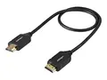 StarTech.com StarTech.com Premium Certified High Speed HDMI 2.0 Cable with Ethernet 1.5ft 0.5m - HDR 4K 60Hz - 20 inch Short HDMI Male to Male Cord (HDMM50CMP) - HDMI-kabel med Ethernet - 50 cm