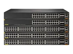 HPE Aruba 6200M 24G 4SFP+ Switch Switch - Max. Stacking Distance 10 km - L3 - Styrt - 24 x 10/100/1000 + 4 x 1 Gigabit / 10 Gigabit SFP+ (opplink / stabling) - front og side til bakside - rackmonterbar - BTO