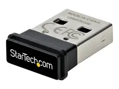 StarTech.com USB Bluetooth 5.0 Adapter, USB Bluetooth Dongle Receiver for PC/Computer/Laptop/Keyboard/Mouse/Headsets, Range 33ft/10m, EDR (USBA-BLUETOOTH-V5-C2) nettverksadapter - USB