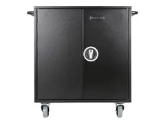 LEBA NoteCart Flex Extended 24 Vogn (kun lading) - for 24 nettbrett / notebook-er - USB-C lader inkludert 24x USB-C til Lightning 8-stifts kabler - l&#229;sbar - skjermst&#248;rrelse: inntil 15,6&quot;
