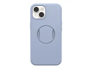 OtterBox OtterGrip Symmetry Series Baksidedeksel for mobiltelefon - MagSafe-samsvar - polykarbonat, syntetisk gummi - you do blue (blue) - for Apple iPhone 15 Pro Max