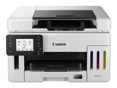 Canon MAXIFY GX6550 - Multifunksjonsskriver farge - ink-jet - p&#229;fyllbar - A4 (210 x 297 mm), Legal (216 x 356 mm) (original) - A4/Legal (medie) - opp til 24 ipm (trykking) - 350 ark - Wi-Fi(ac), LAN, USB-vert, USB 2.0