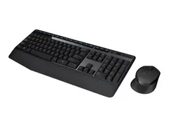 Logitech Wireless Combo MK345 - Tastatur- og mussett trådløs - akademisk