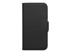 KEY Nordfjord - Lommebok for mobiltelefon kunstl&#230;r - svart - for Apple iPhone 14 Pro Max (6.7 tommer)