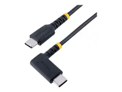 STARTECH.COM 6ft 2m USB C Charging Cable Right Angle 60W PD 3A Heavy Duty