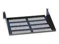Eaton Tripp Lite Series Rack Enclosure Cabinet Cantilever Fixed Shelf 60lb Capacity 2URM Rack-hylle - svart - 2U