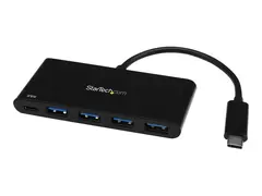 STARTECH 4PORT USB C HUB WITH PD 2.0 TYPE C TO 4X A - USB 3.0 HUB