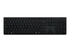 Lenovo Professional - Tastatur Bluetooth, 2.4 GHz - QWERTY - Nordisk - tastsvitsj: Scissor-Switch - grå - brun boks