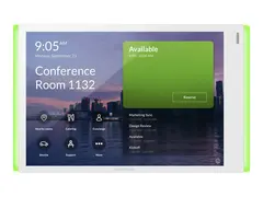 Crestron Room Scheduling Touch Screen TSS-770-Z-W-S-LB KIT For Microsoft Teams - room manager - trådløs, kablet - 802.11a/b/g/n/ac - 2.4 Ghz, 5 GHz - 10/100 Ethernet - glatthvit