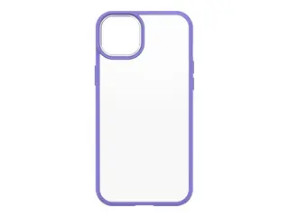 OtterBox React Series - Baksidedeksel for mobiltelefon antimikrobielt - polykarbonat, syntetisk gummi - purplexing - for Apple iPhone 14 Plus