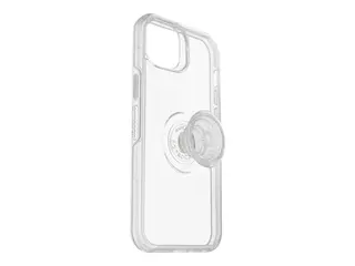OtterBox Otter + Pop Symmetry Series Baksidedeksel for mobiltelefon - polykarbonat, syntetisk gummi - Stardust Pop (klart glitter) - for Apple iPhone 14 Plus