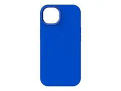 KEY - Baksidedeksel for mobiltelefon - antibakteriell MagSafe-samsvar - v&#230;skesilikon, hard polykarbonat - koboltbl&#229; - 6.1&quot; - for Apple iPhone 14