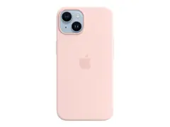Apple - Baksidedeksel for mobiltelefon MagSafe-samsvar - silikon - krittrosa - for iPhone 14